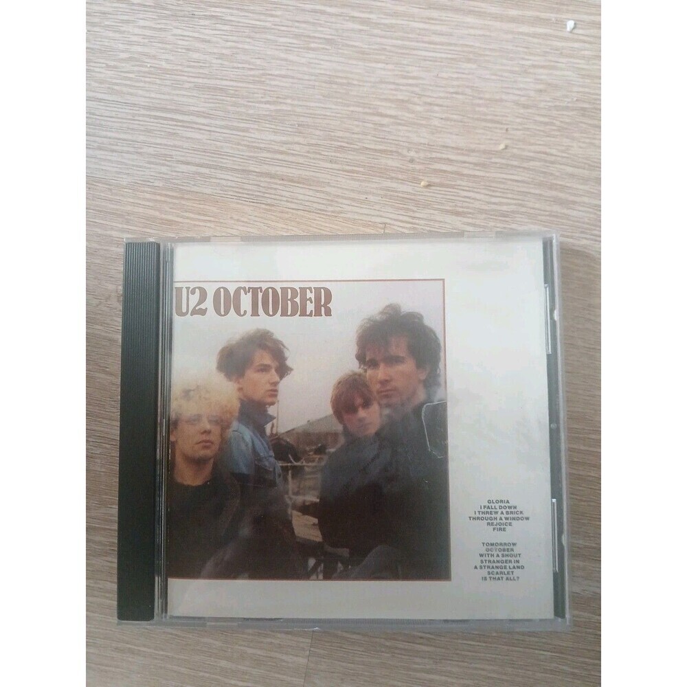 U2 October Island Records 1981